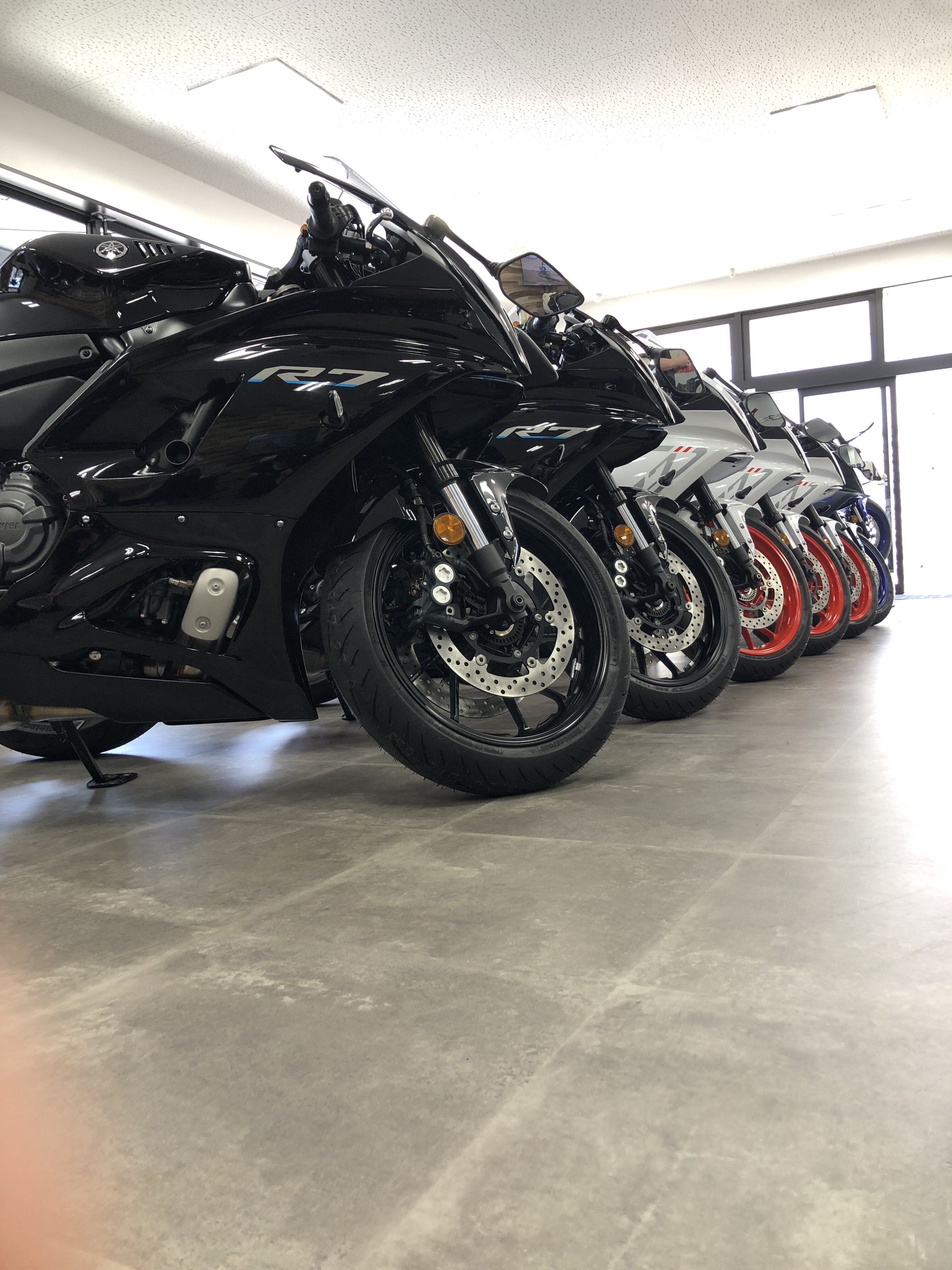 YZF-R7　整列(｡･∀･)ﾉﾞ