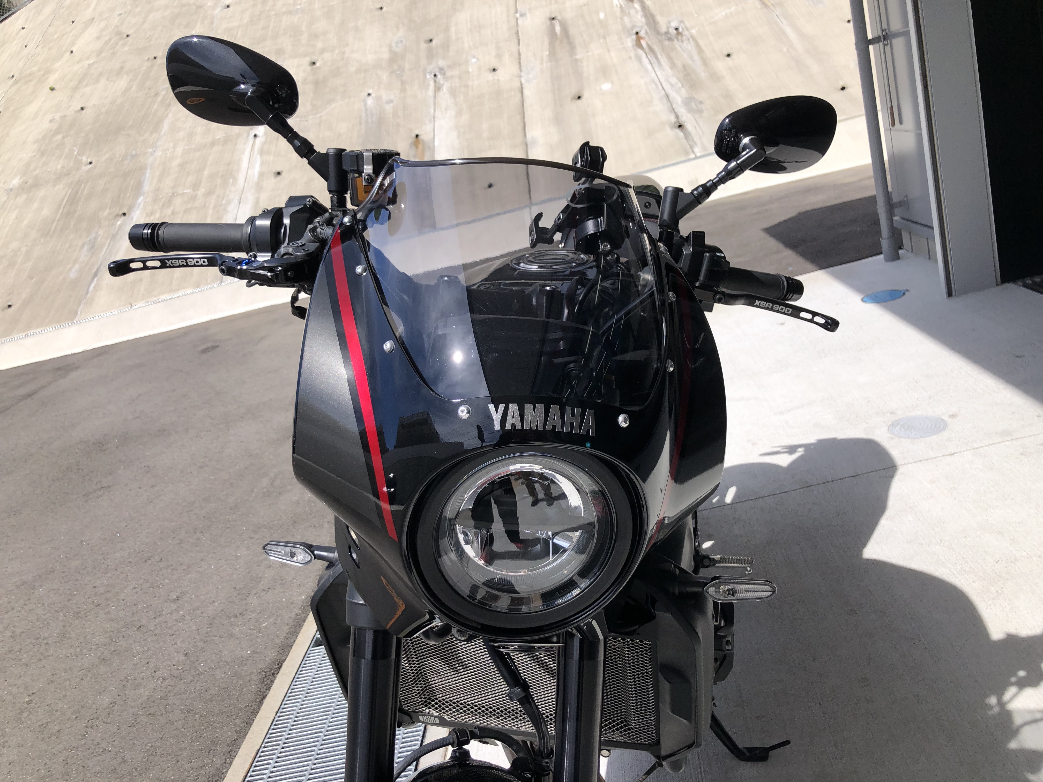 XSR900ブラックの外装セットを装着！No.2